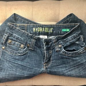 Straight Leg Hydraulic Jeans